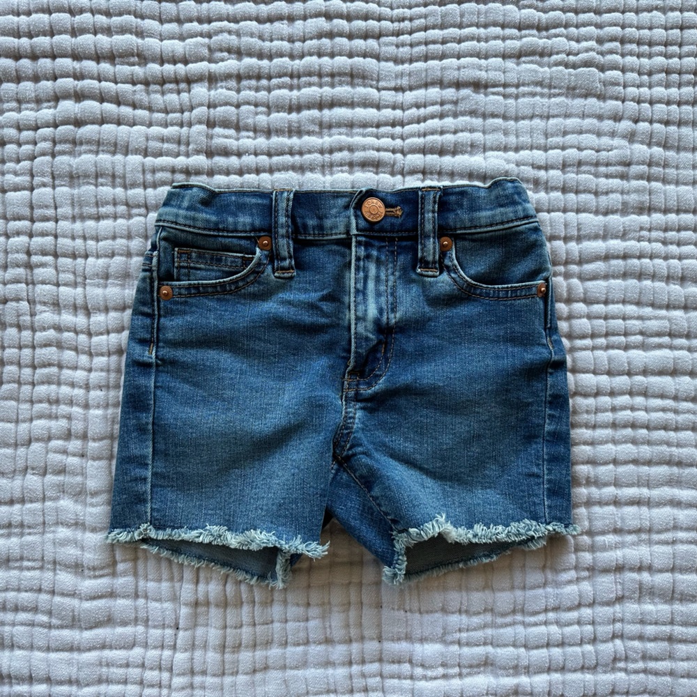 Crewcut girls denim shorts
